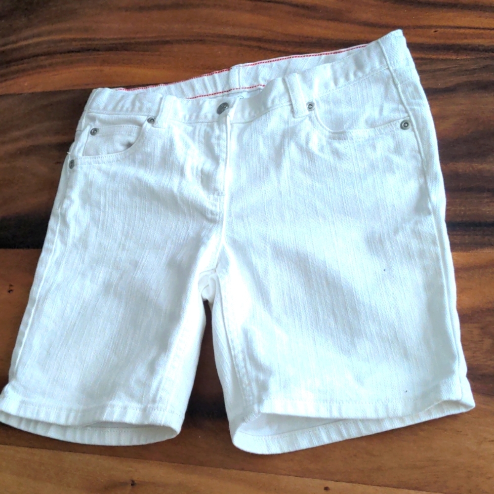 Hanna Andersson stretch jean shorts